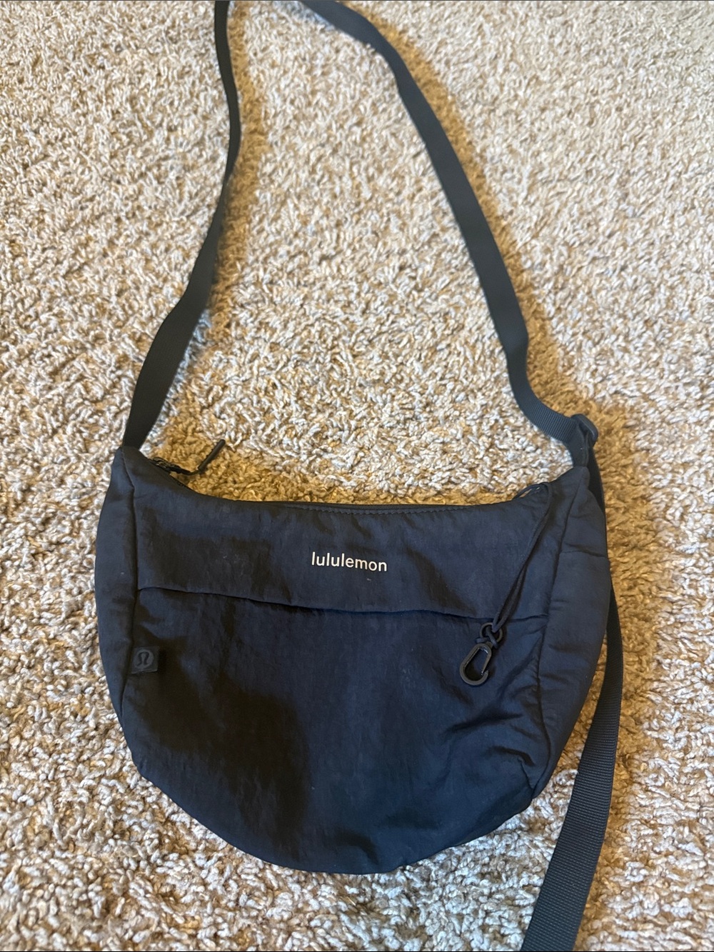 lululemon athletica Black Crossbody Shoulder Bag